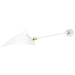 Serge Mouille One Arm, Two Rotulas Sconce Lamp