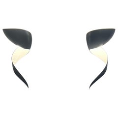 Serge Mouille coppia "Torcheres" Applique da parete design originale 1963   I.L.A.
