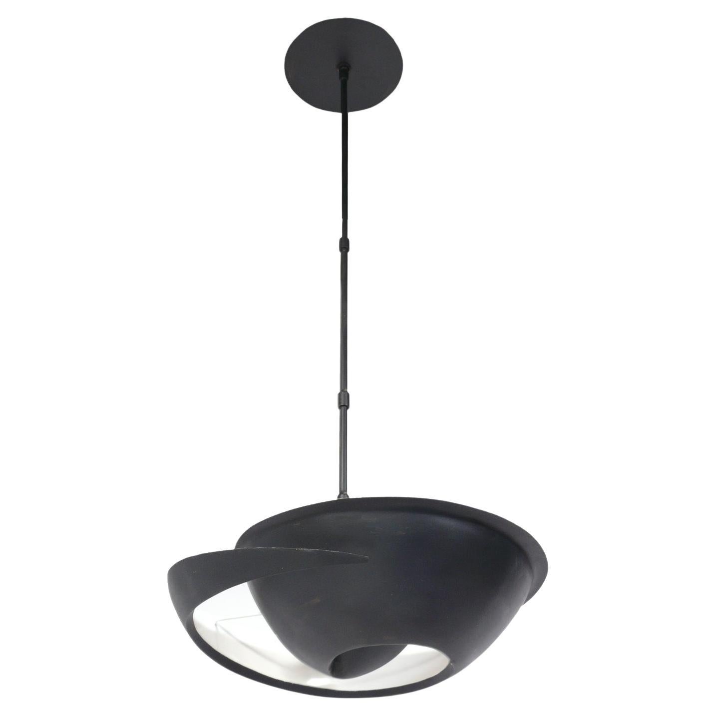 Serge Mouille Pendant Light Chandelier For Sale