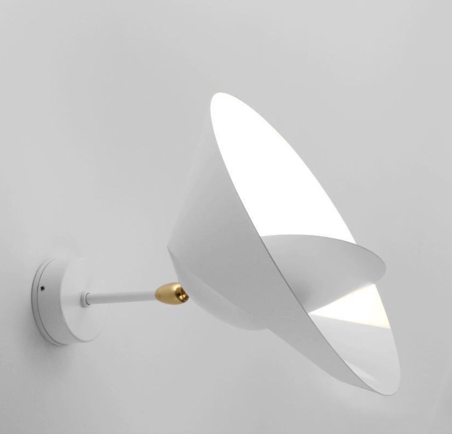 Serge Mouille 'Saturn' Wall Lamp For Sale 3