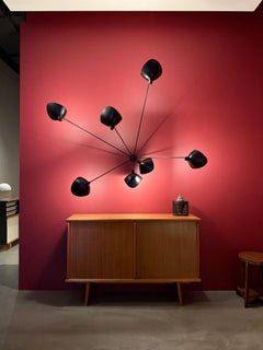 Serge Mouille Seven-Arm Wall Light