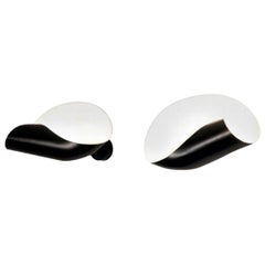 Serge Mouille - Conche Sconce in Black Wired for US Market - IN STOCK!