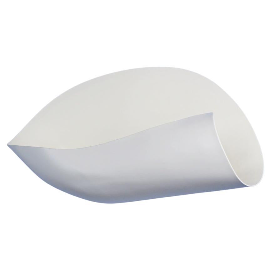 Serge Mouille - Conche Sconce in White For Sale