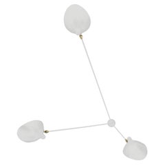 Serge Mouille - Spider Sconce with Three Arms in White - IN STOCK!