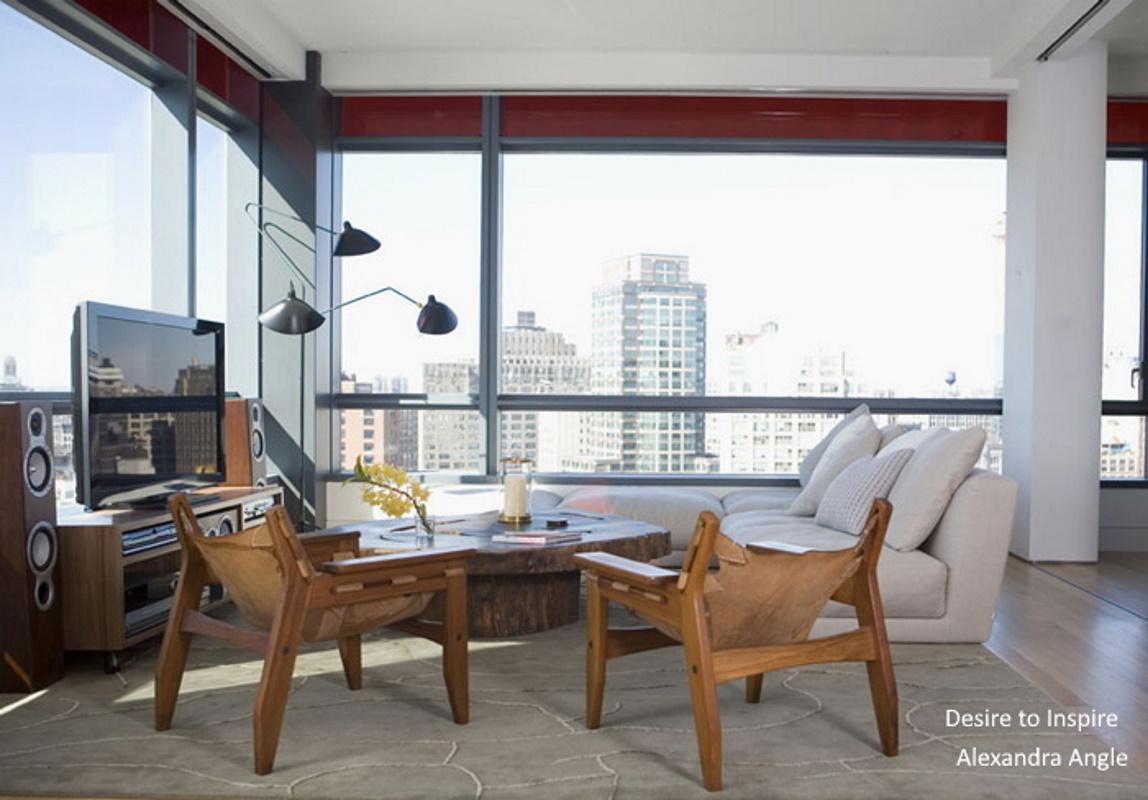 Aluminium Serge Mouille - Lampadaire noir à 3 bras - Ships from NY en vente