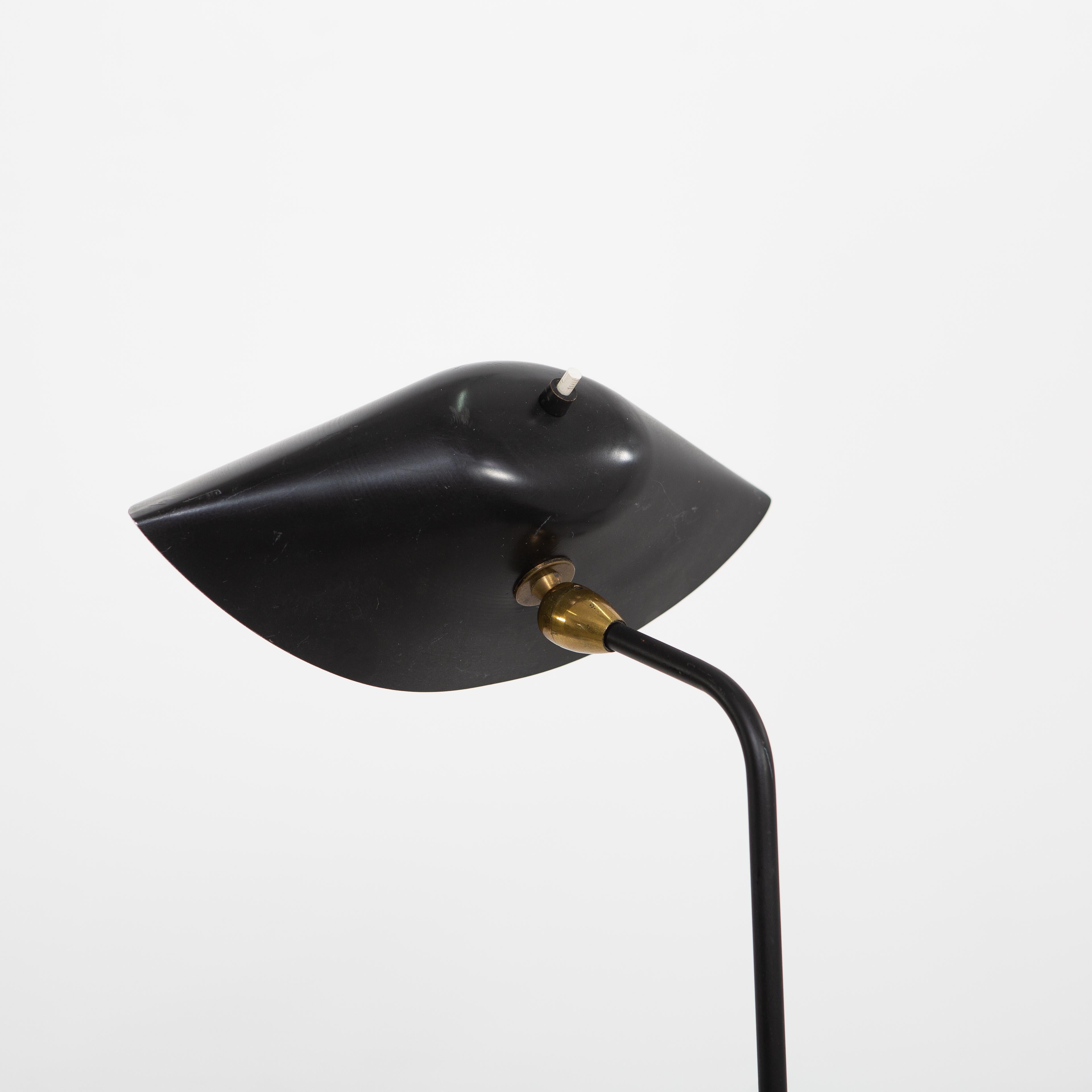 Serge Mouille, Table Lamp Agrafée Deux Rotules, France, 1958 In Good Condition For Sale In Greding, DE