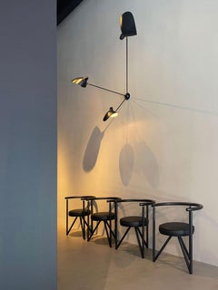 Serge Mouille Three-Armed Wall Light