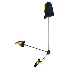 Serge Mouille Three-Armed Wall Light
