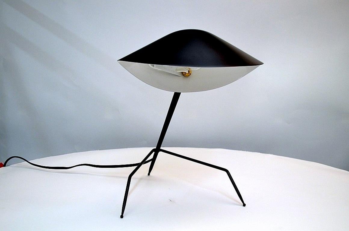 French Serge Mouille Tripod Desk Lamp For Sale