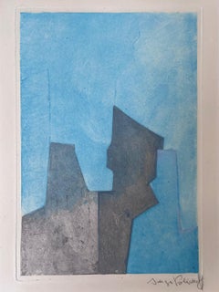 Composición azul XXIV