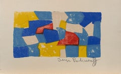 Composition in blue, red and yellow L20