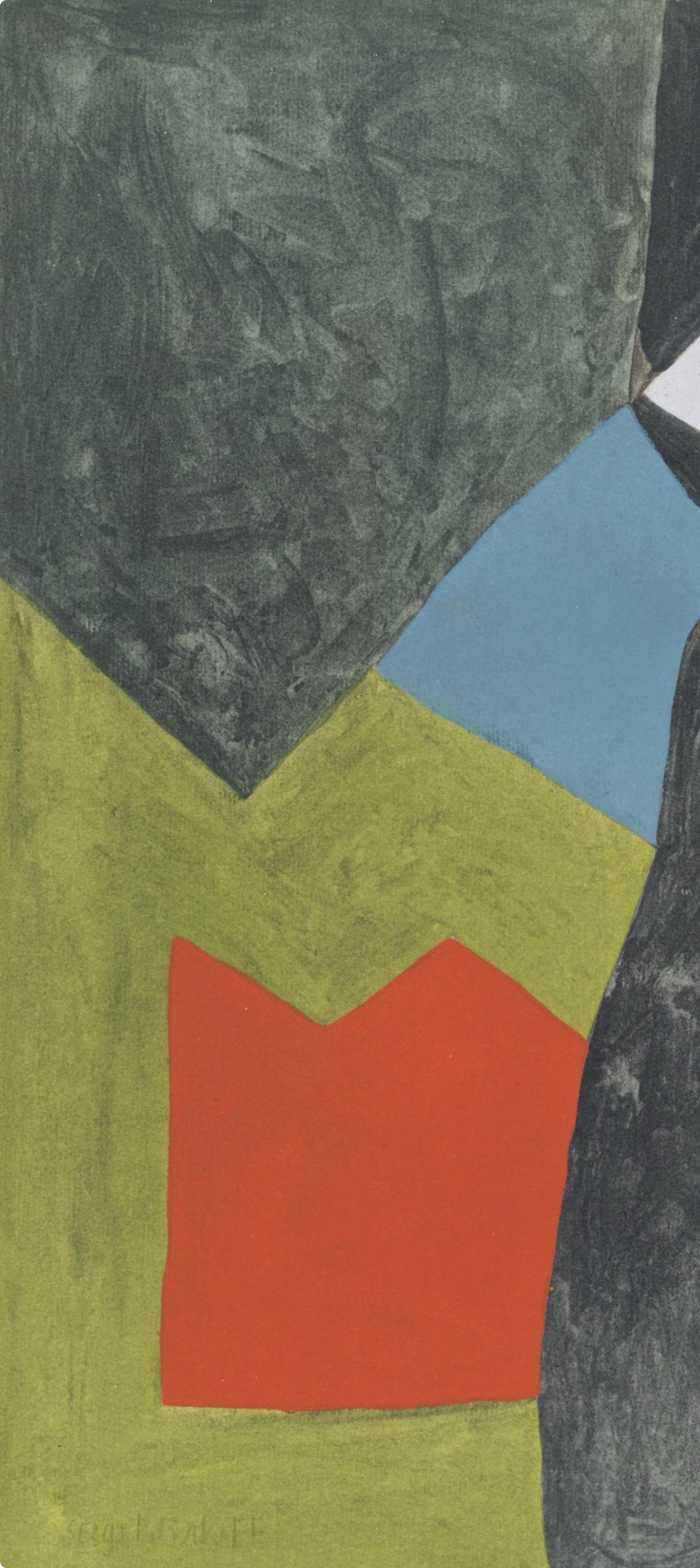 Composition, Société internationale d'art XXe siècle - Print by Serge Poliakoff