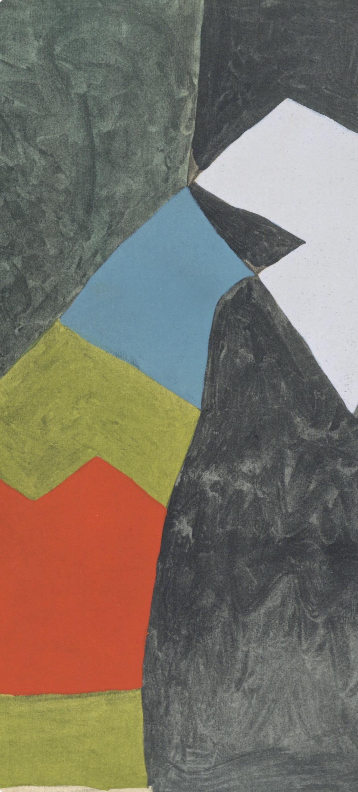 Composition, Société internationale d'art XXe siècle - Modern Print by Serge Poliakoff