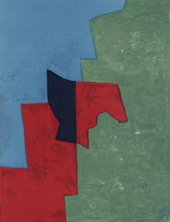Arakawa 荒川 修作, Composition, Derrière le miroir (after