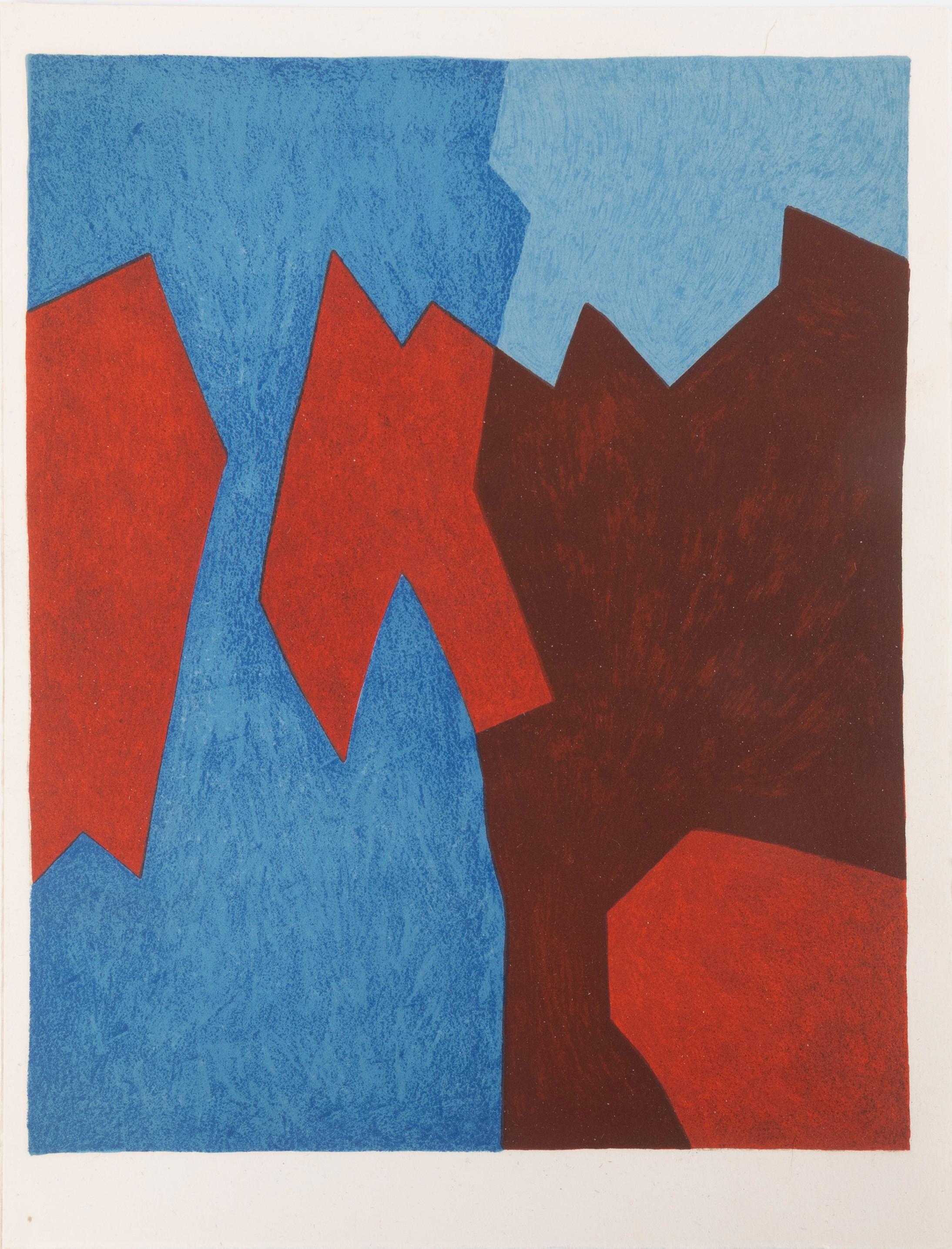 Poliakoff, Composition, San Lazzaro et ses Amis, XXe Siècle (after) For Sale 1
