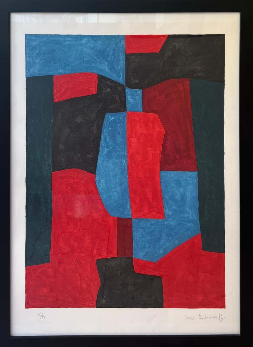 Serge Poliakoff - Serge Poliakoff - Abstract Beach - Original ...