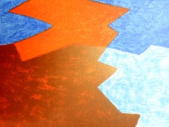 Serge Poliakoff - Abstract Beach - Original Lithograph