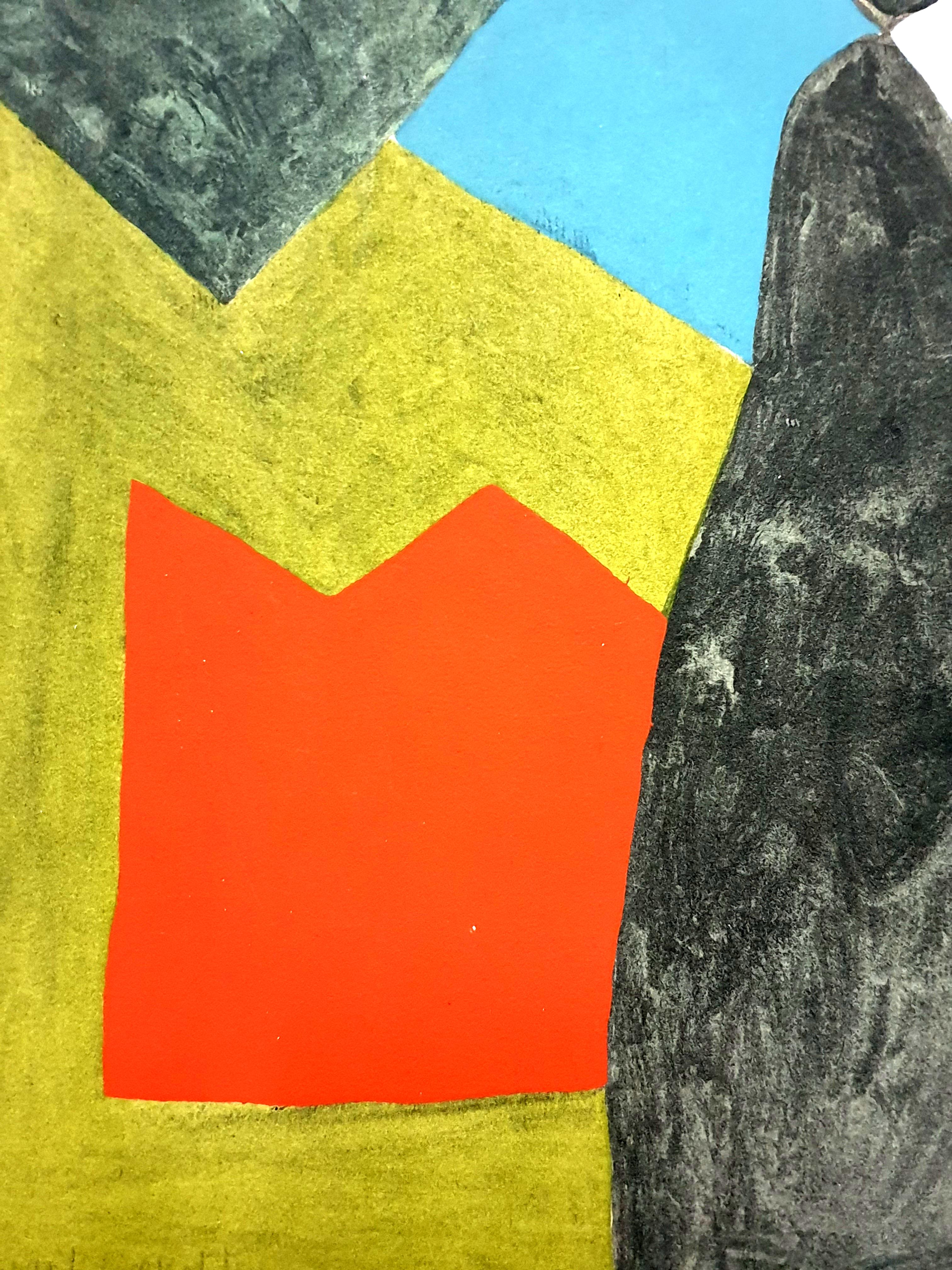 Serge Poliakoff (After) - Composición - Pochoir en venta 3