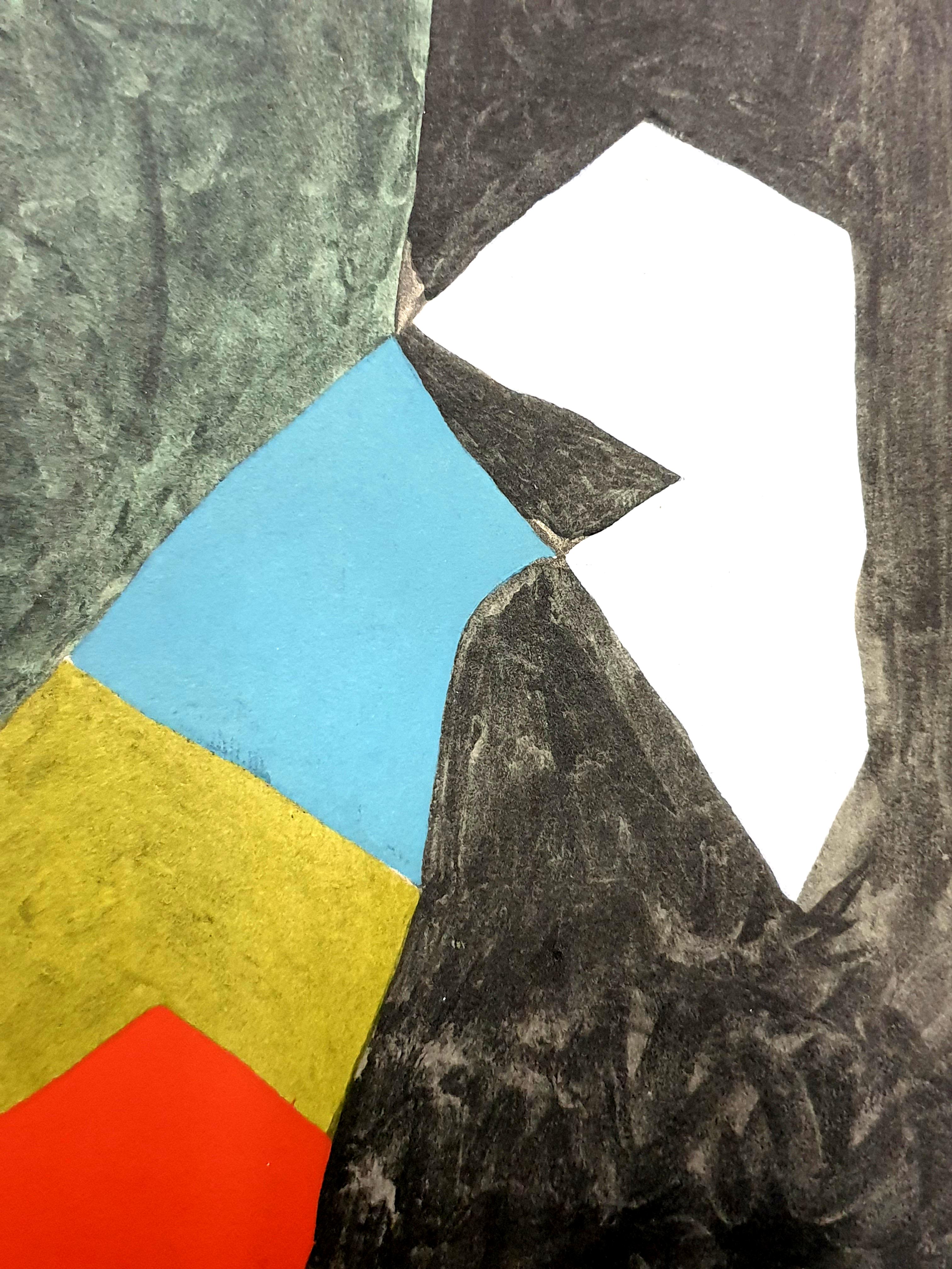 Serge Poliakoff (after) - Composition - Pochoir For Sale 2