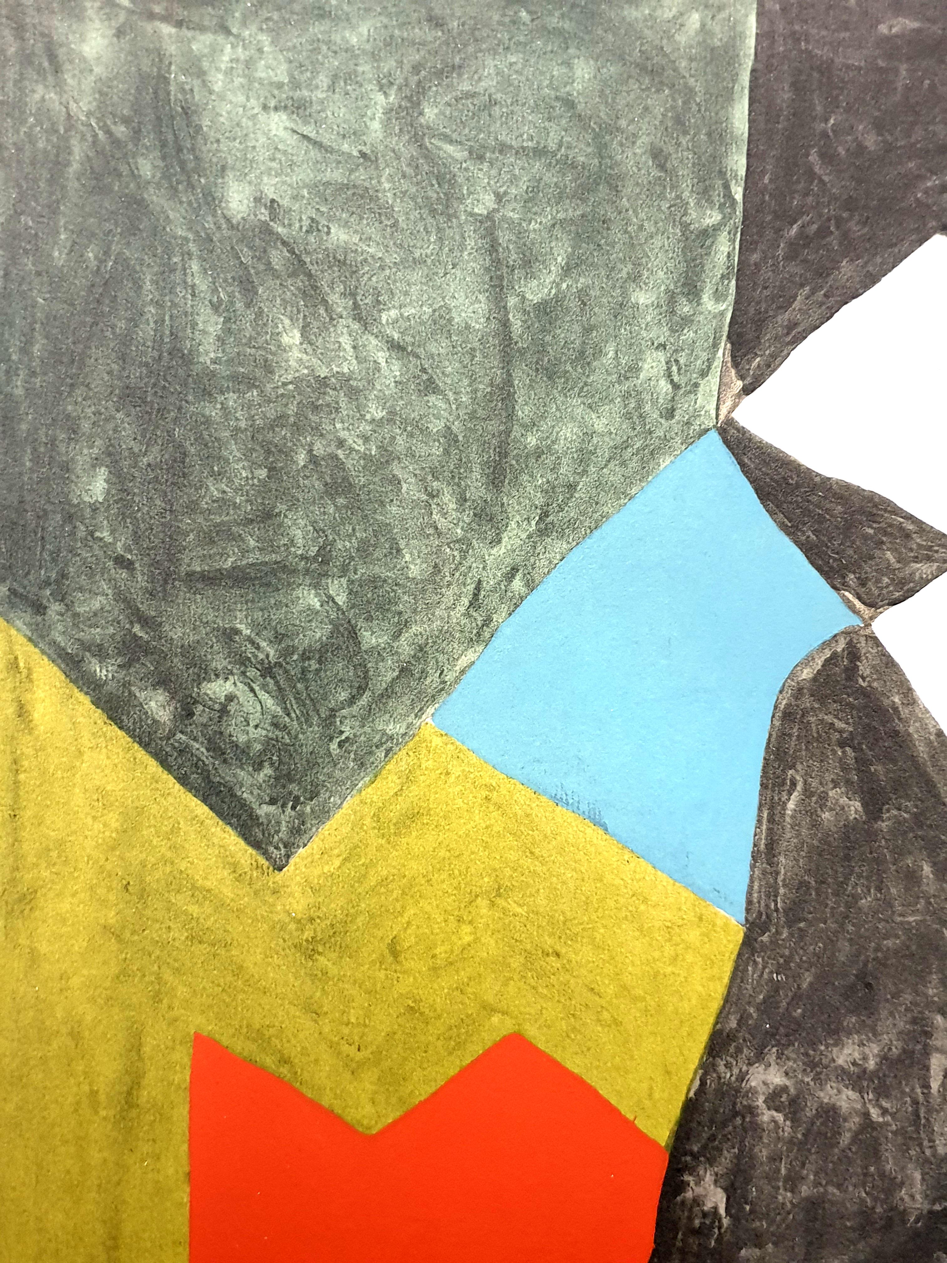 Serge Poliakoff (after) - Composition - Pochoir For Sale 3