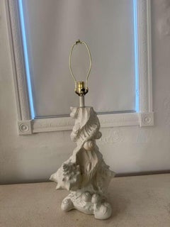 Serge Roche Grotto Shell Plaster Table Lamp