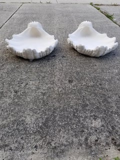 Serge Roche Paar von  Groe Wandleuchter aus Gips, 2 Paare verfgbar