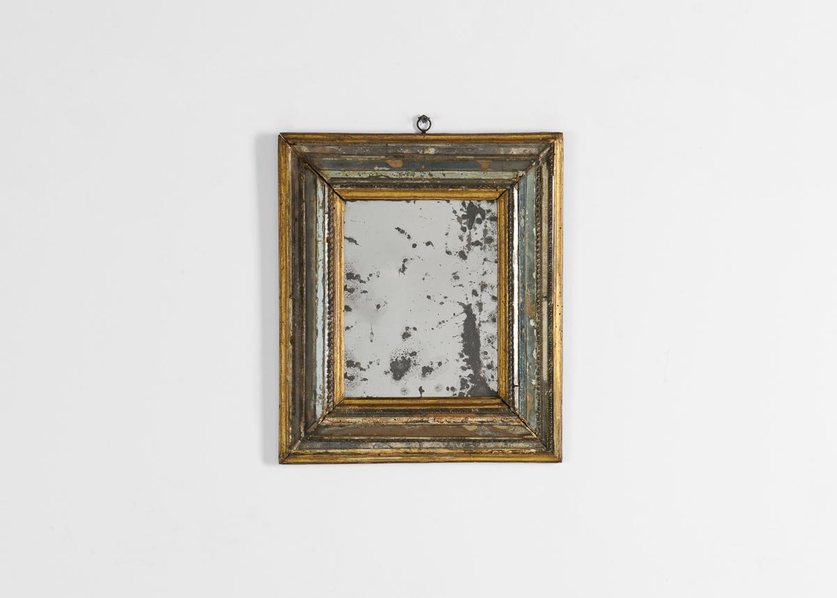 French Serge Roche, Rectangular Giltwood Mirror, France, C. 1930 For Sale