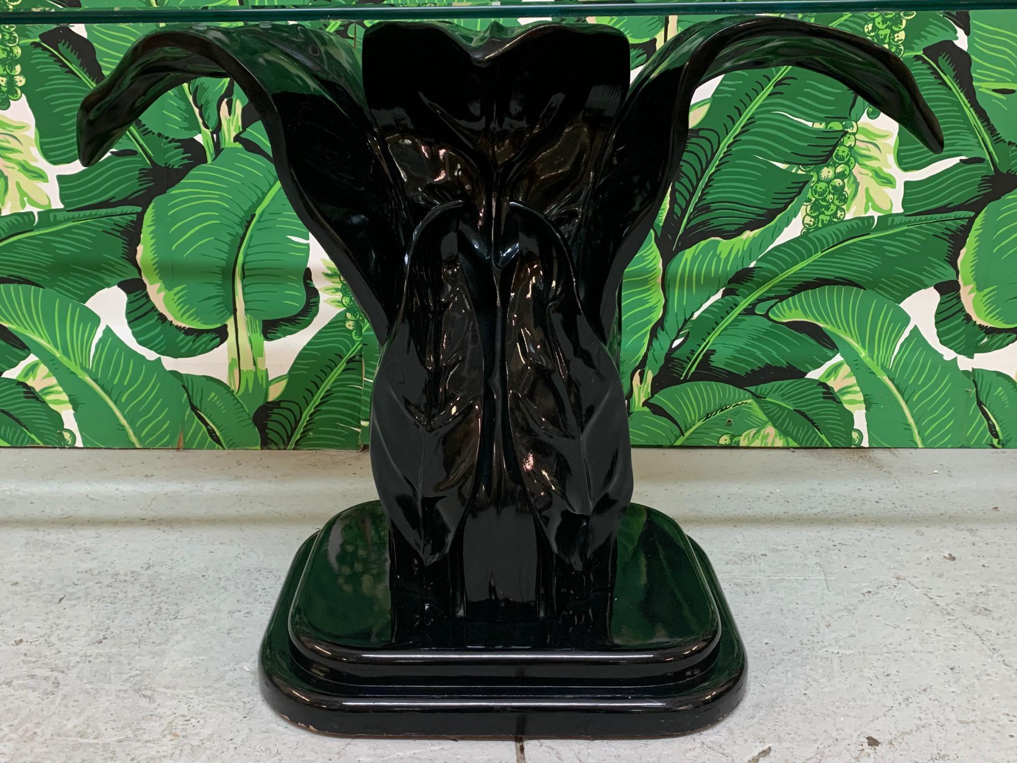 Serge Roche Sculptural Plume Console Attributed to Serge Roche In Good Condition In Jacksonville, FL