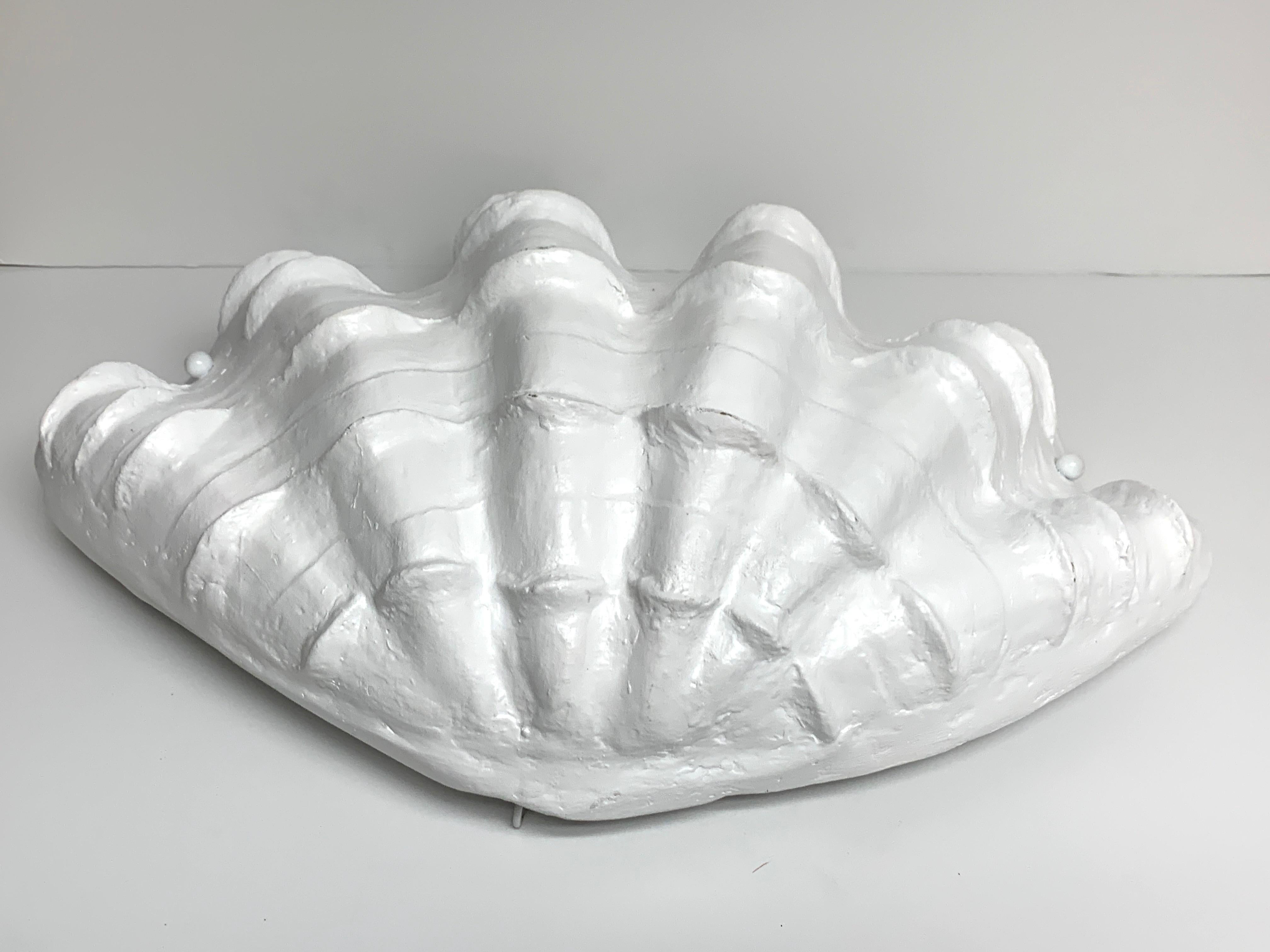 Serge Roche Style Clam Shell Chandelier 2
