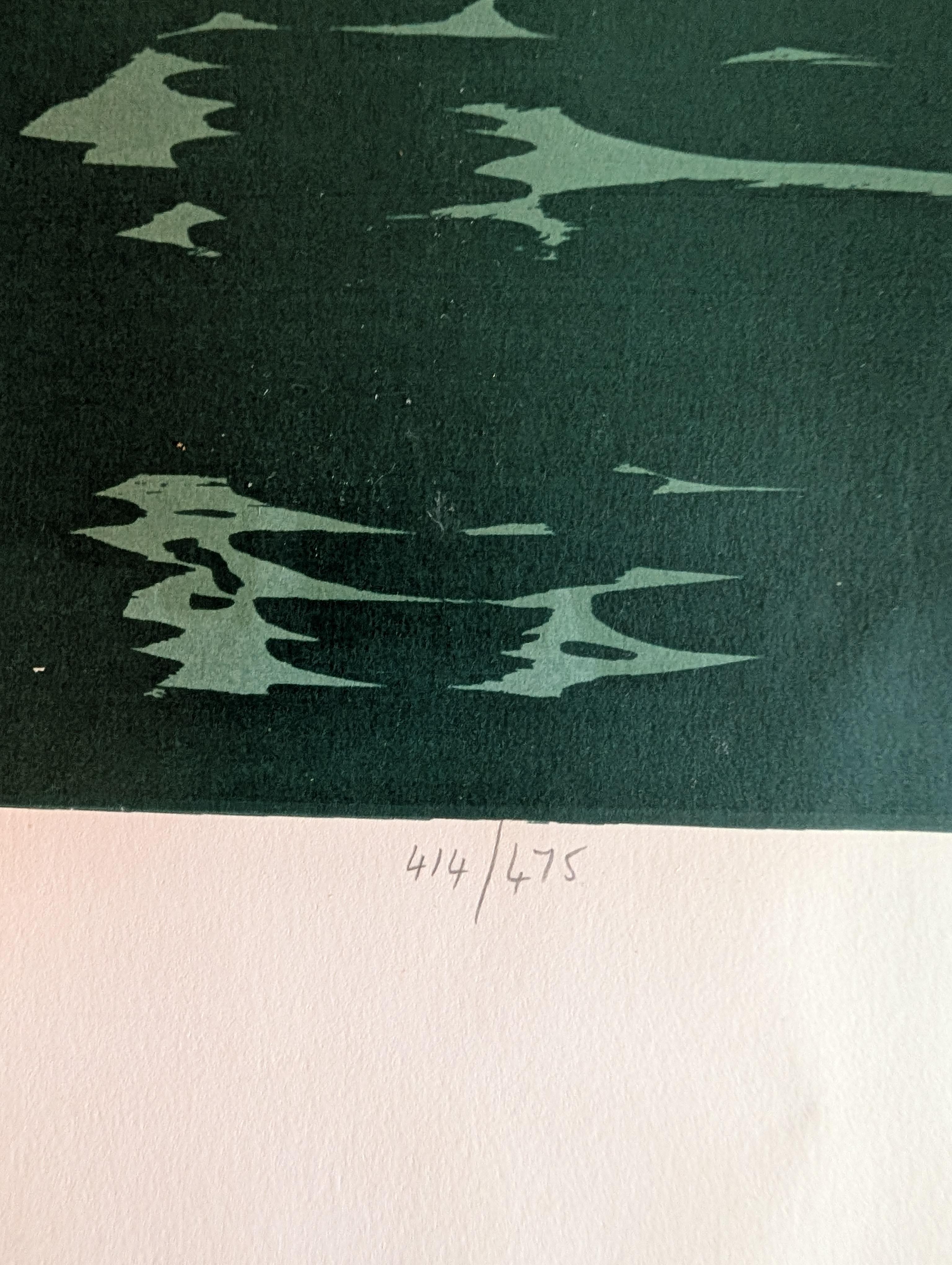 Impresión artística firmada y numerada de Serge Samama 