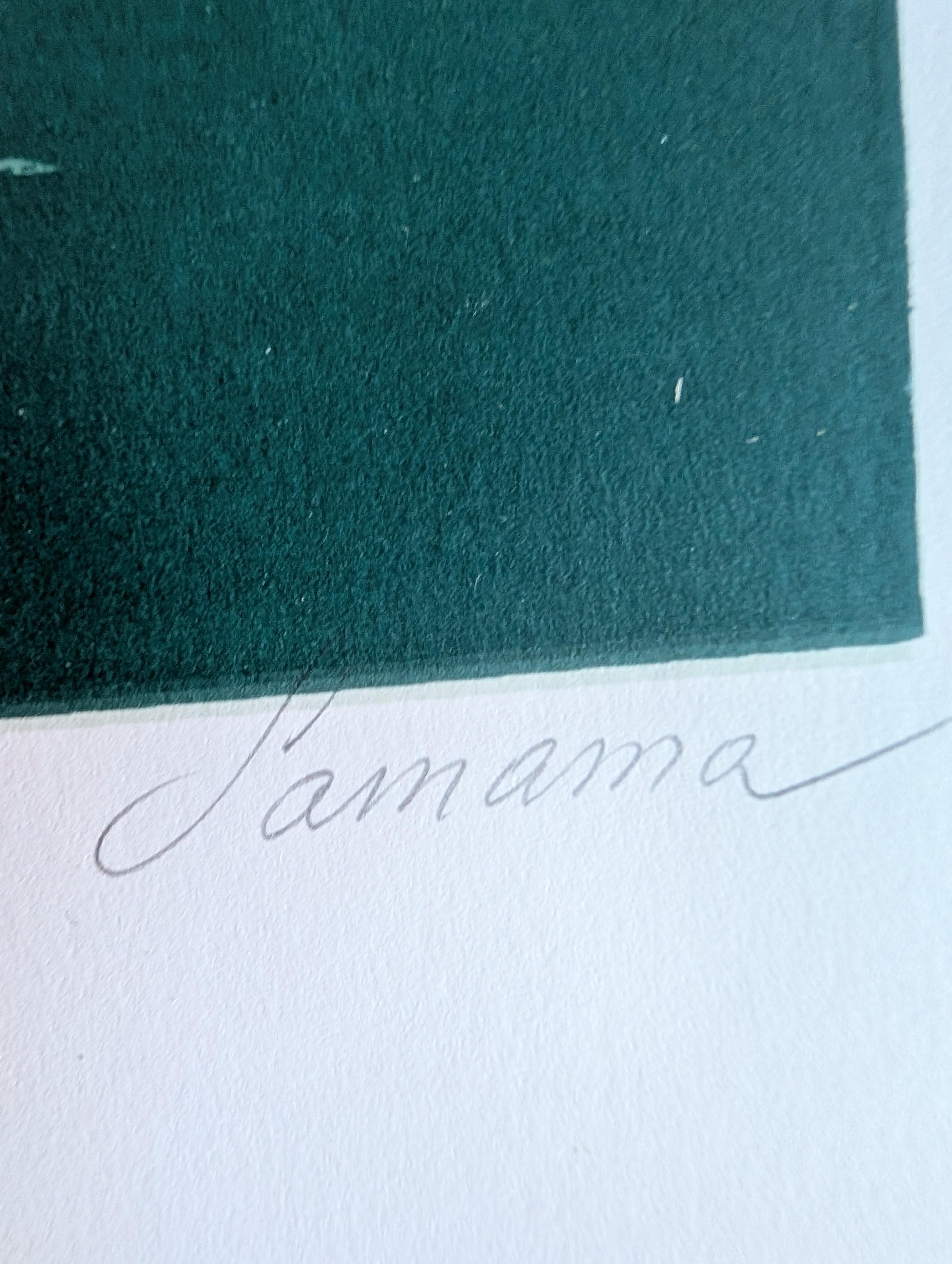Impresión artística firmada y numerada de Serge Samama 