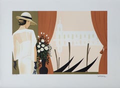 Venice : Beautiful Woman - Original Lithograph, HANDSIGNED & Ltd /250