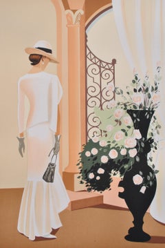 Venice : The handbag - Original Lithograph, HANDSIGNED & Ltd /250