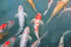 Against the stream, Painting, Oil on Canvas