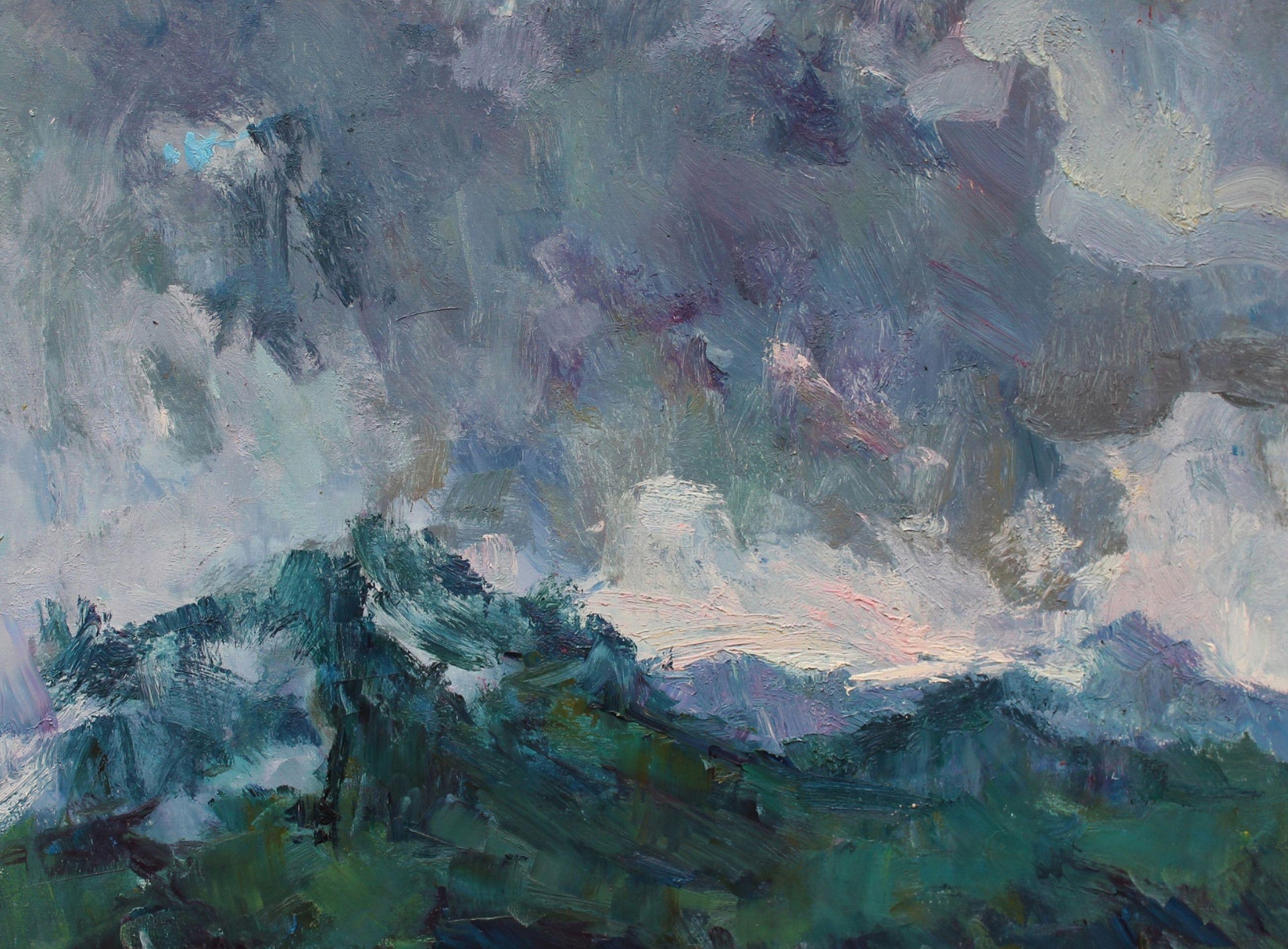 Before the rain, Painting, Oil on Canvas