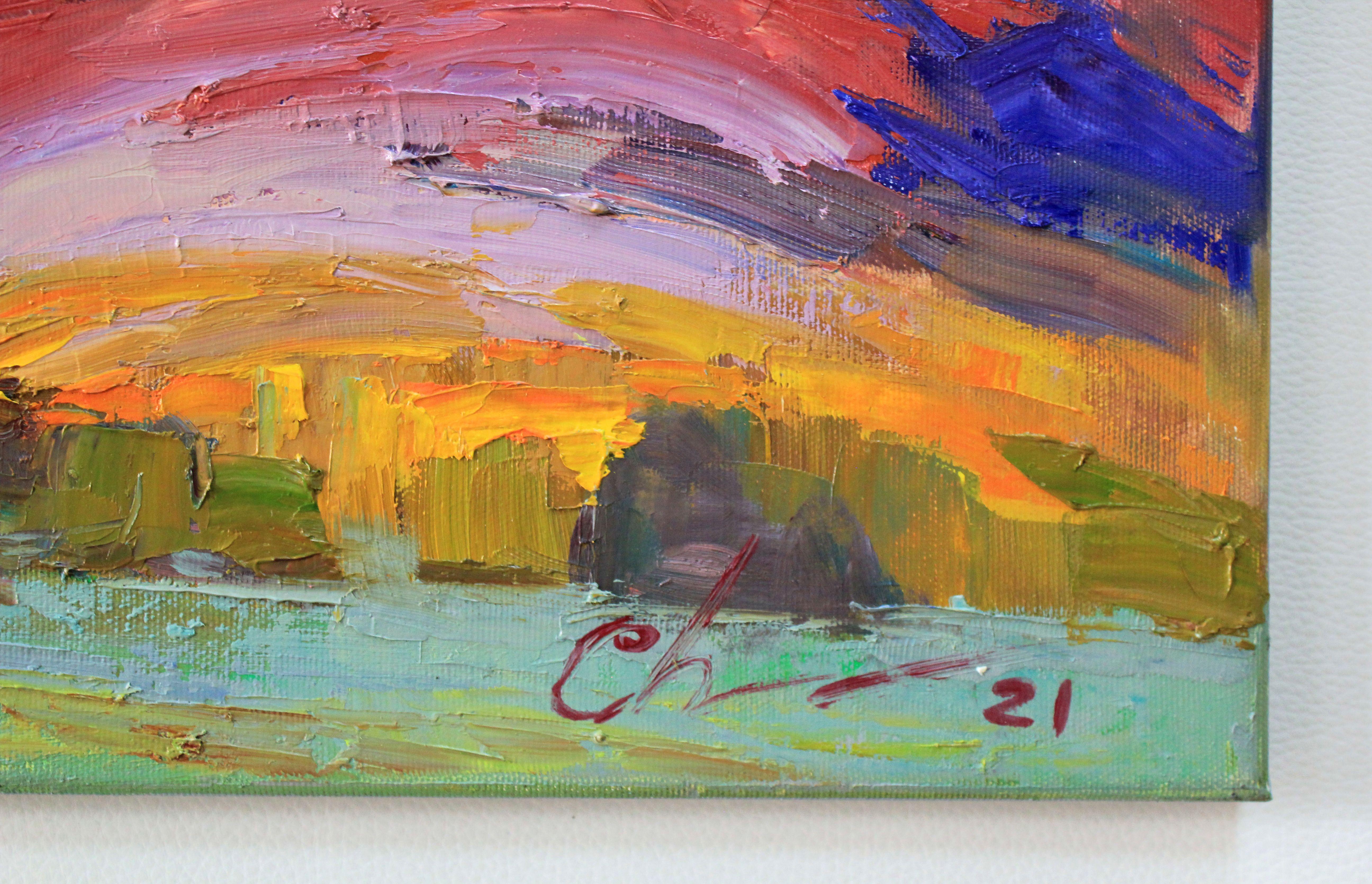 Breath of Autumn, Gemälde, Öl auf Leinwand im Angebot 2