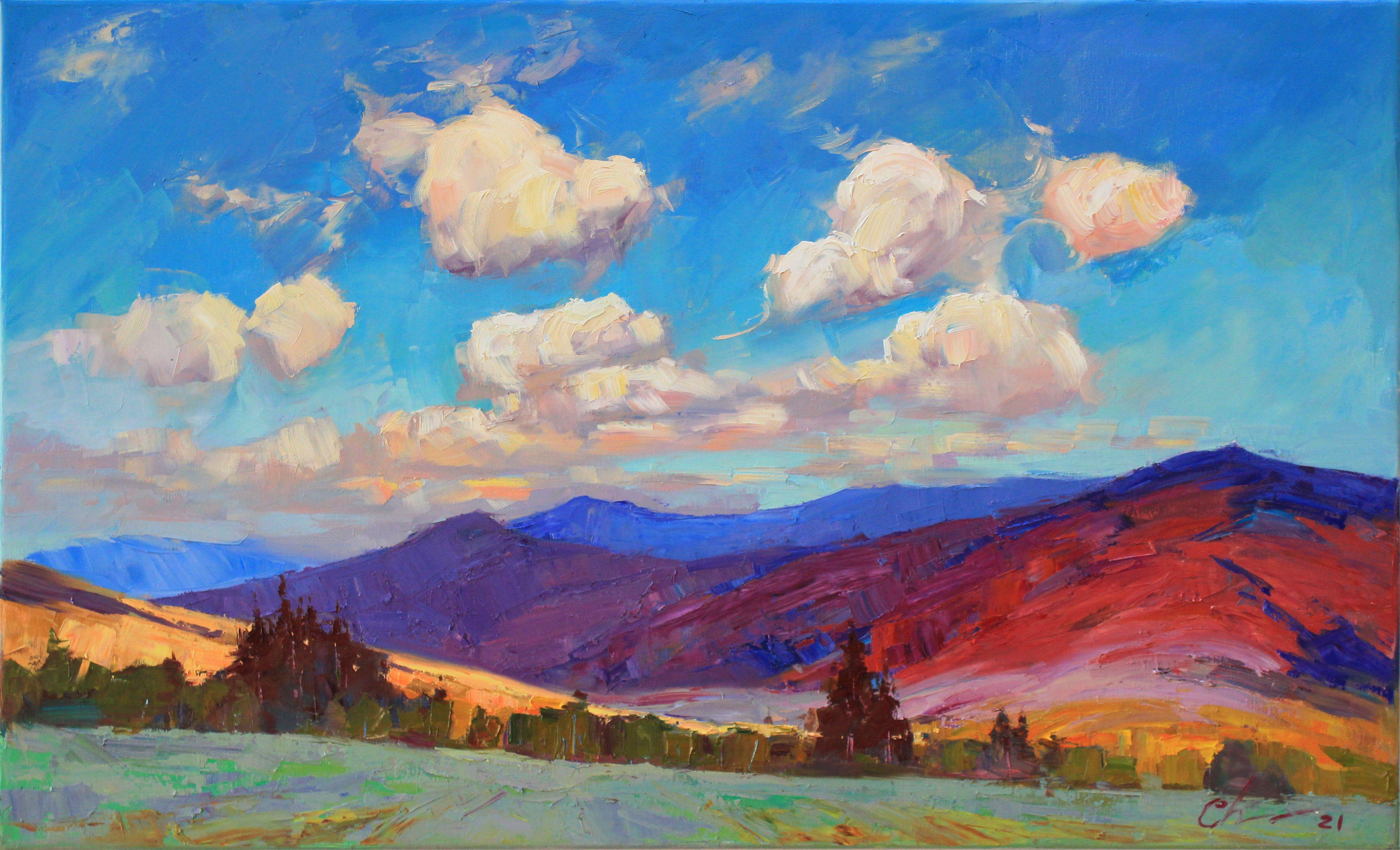 Breath of Autumn, Gemälde, Öl auf Leinwand