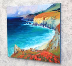 Coast Monterey, Painting, Oil on Canvas