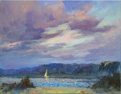 Abendinspiration, Gemälde, Öl auf Leinwand