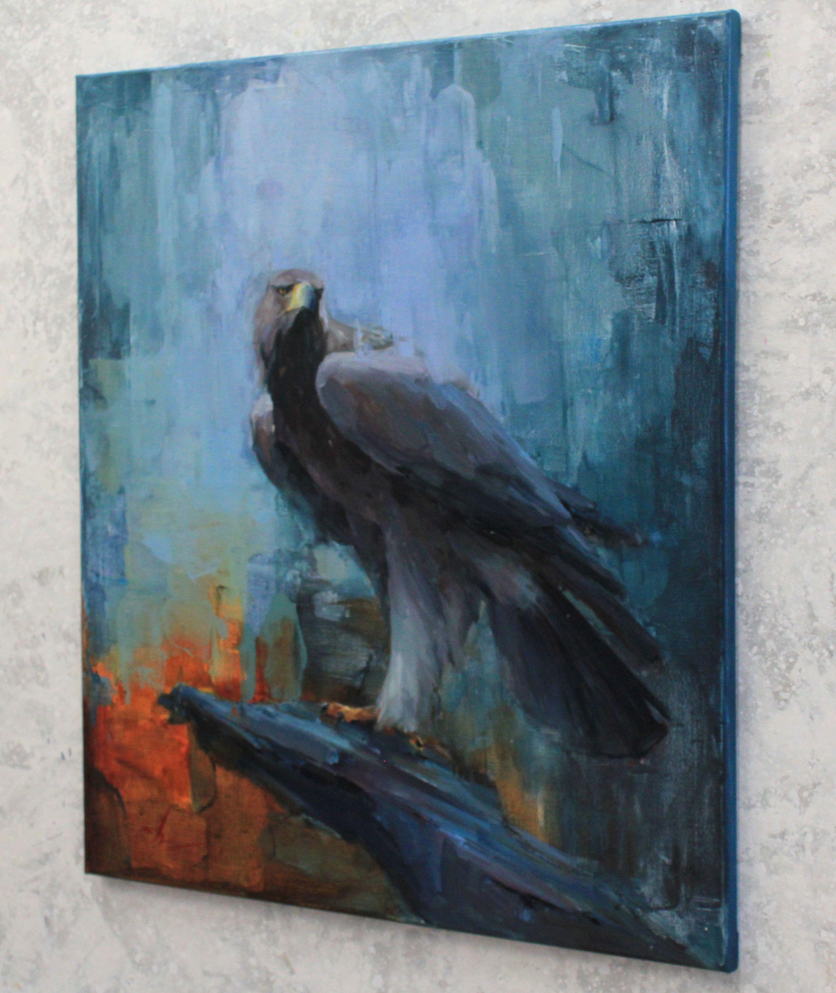 Expectation, Gemälde, Öl auf Leinwand (Impressionismus), Painting, von Sergei Chernyakovsky