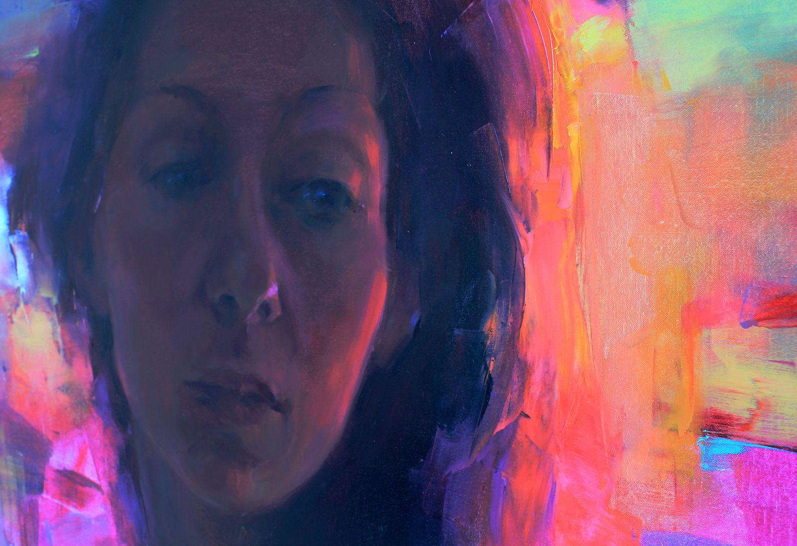 In the radiance, Painting, Oil on Canvas For Sale 1