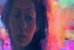 Dans l'éclat, Peinture, Huile sur toile