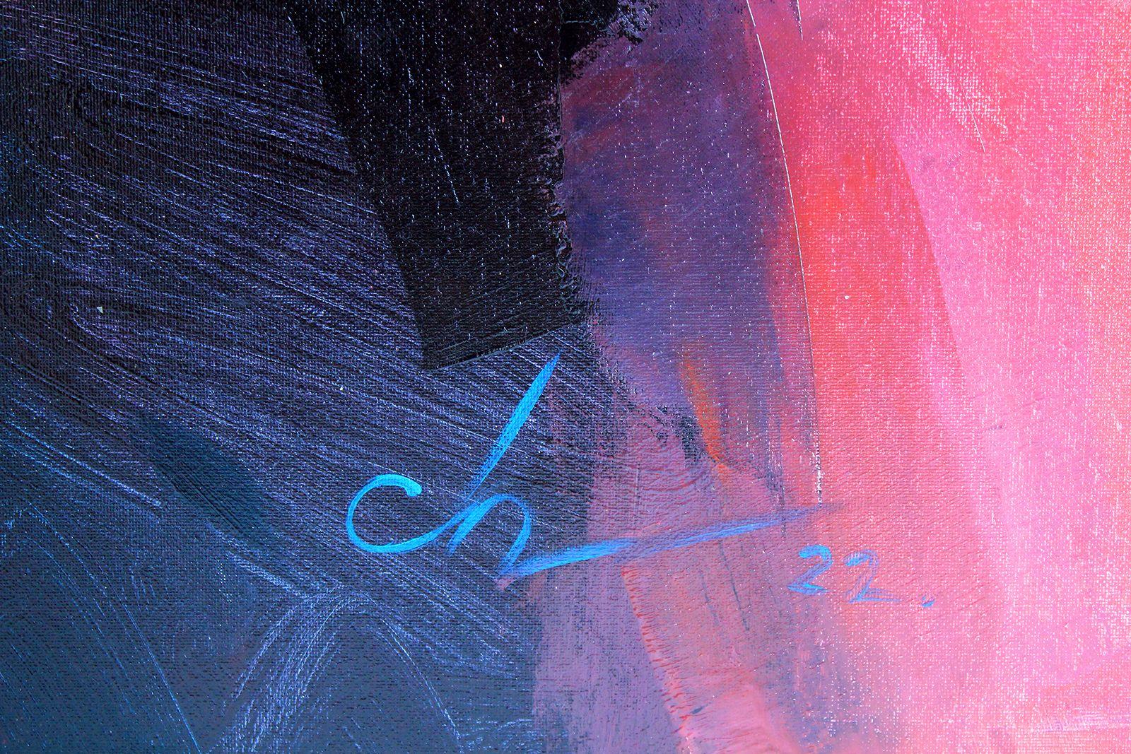 In the radiance, Painting, Oil on Canvas For Sale 3