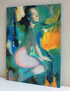 In the Rays of the Sun, Painting, Oil on Canvas