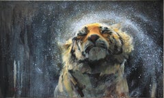 A los rayos del sol, Pintura, Óleo sobre lienzo