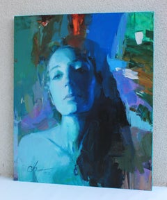 Melancholy, Painting, Oil on Canvas