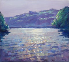 Morning glow, Painting, Oil on Canvas