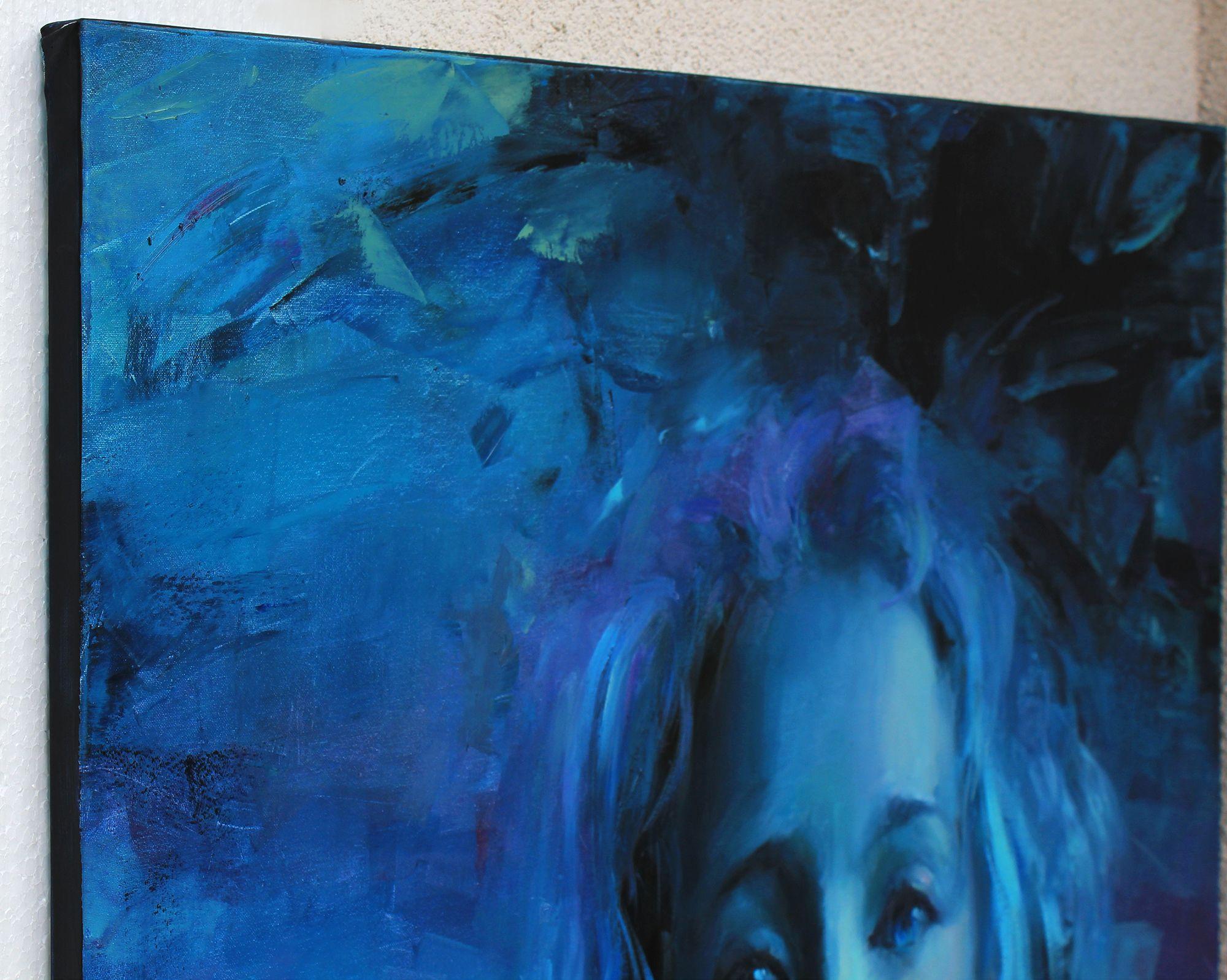 Vento del Nord, Pittura, Olio su tela - Painting Astratto di Sergei Chernyakovsky