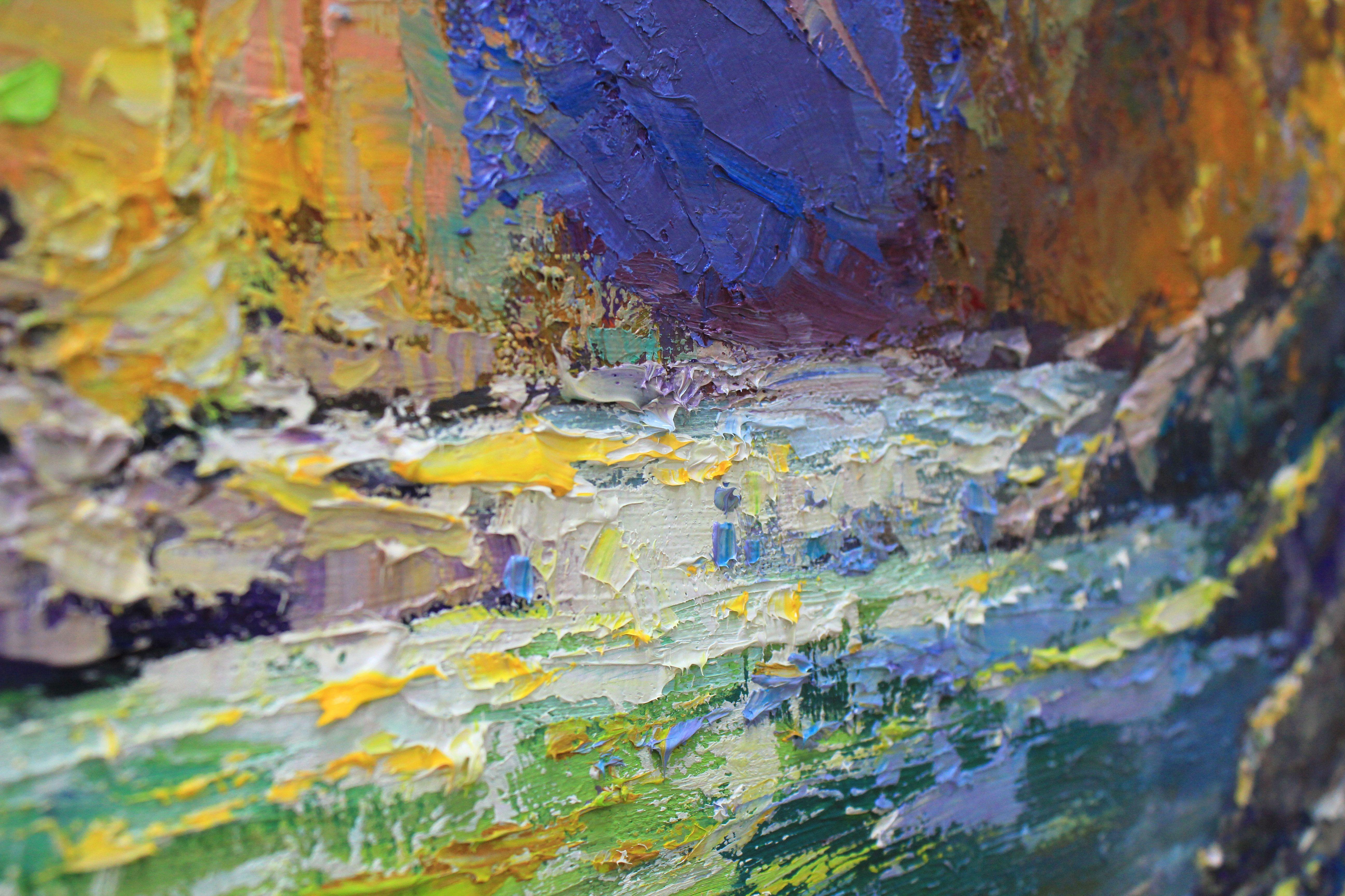 River #2, Gemälde, Öl auf Leinwand im Angebot 2