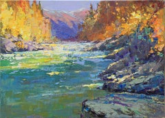 River #2, Painting, Oil on Canvas